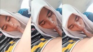 Bokep twitter hijab blowjob dalam mobil pacar
